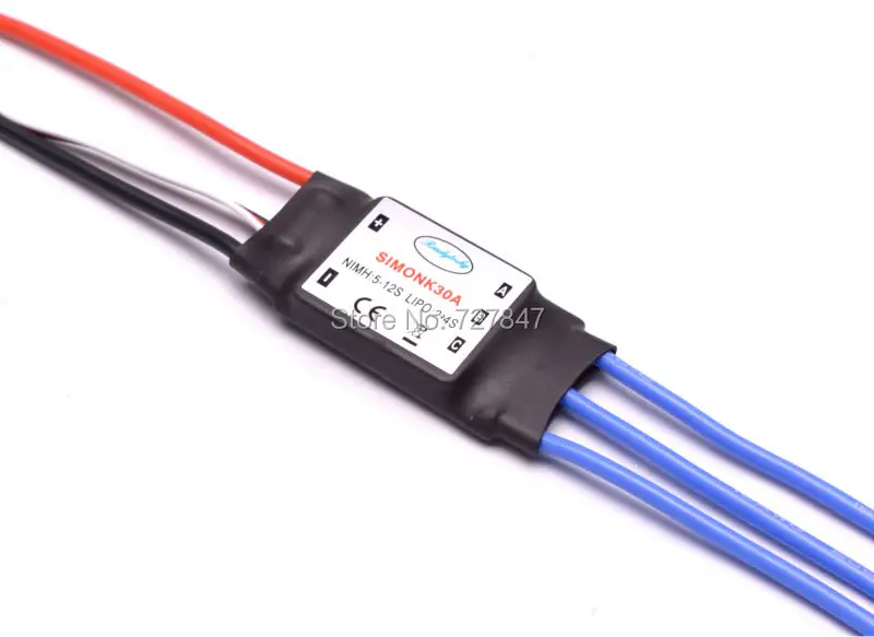 

2 PCS 30A SimonK Prgramme RC Brushless ESC With BEC 2A For Axis Quadcopter Multicopter