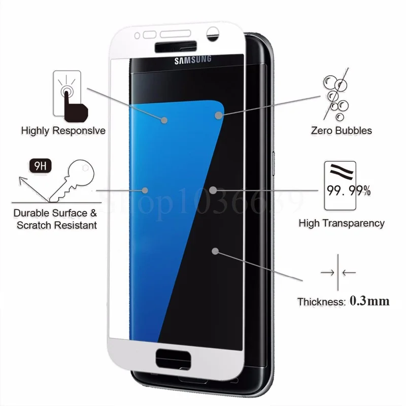 Закаленное стекло 9H для Samsung Galaxy S7 G930 9300G S6 G920F G920FD G920FQ 5 1 дюйма Защитная пленка