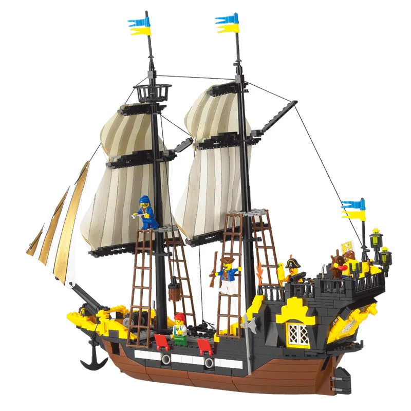 Enlighten модели Здание игрушка Совместимость с LEGO Лего Legos Конструктор E307 590 блок
