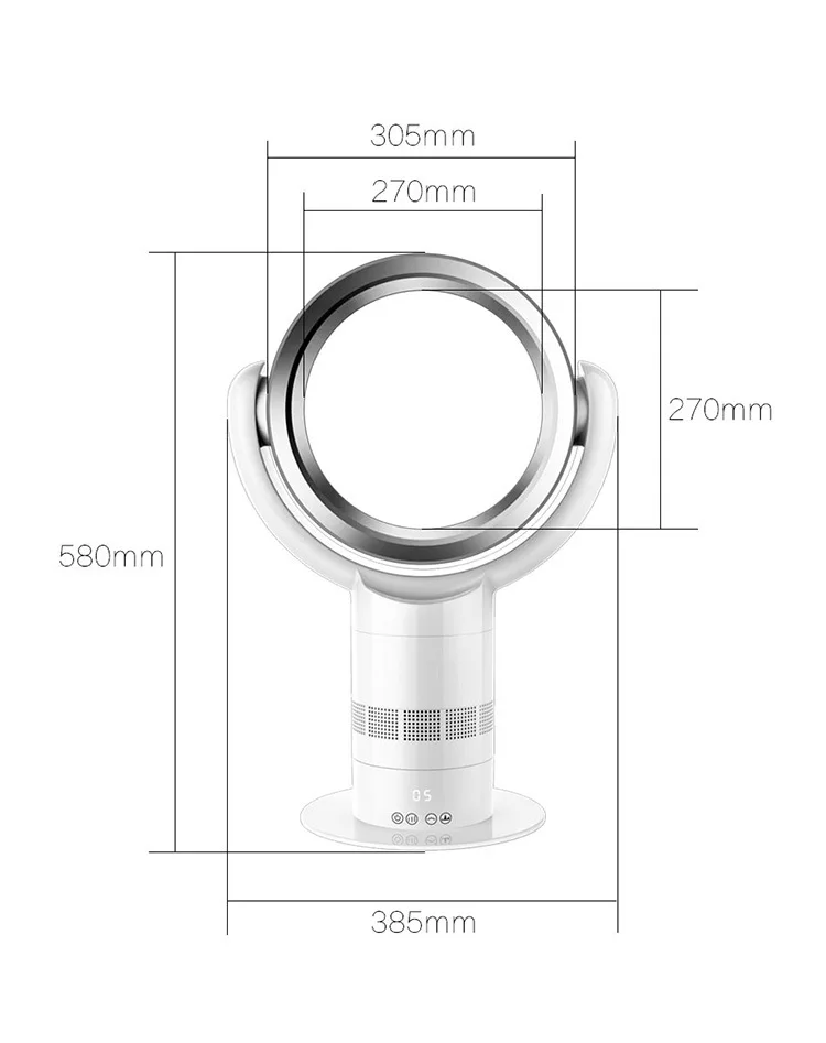 

ALDXY86-LSF018,Bladeless fan, ultra-quiet fan tower fan, household power-saving tower-type desk floor fan vertical
