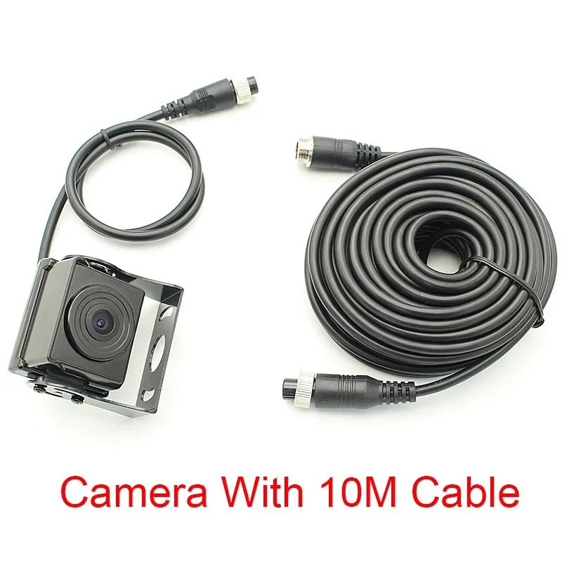 with 10m cable 1280*960 P звездный свет; ночное зрение AHD заднего вида автомобиля камера - Название цвета: with 10m cable