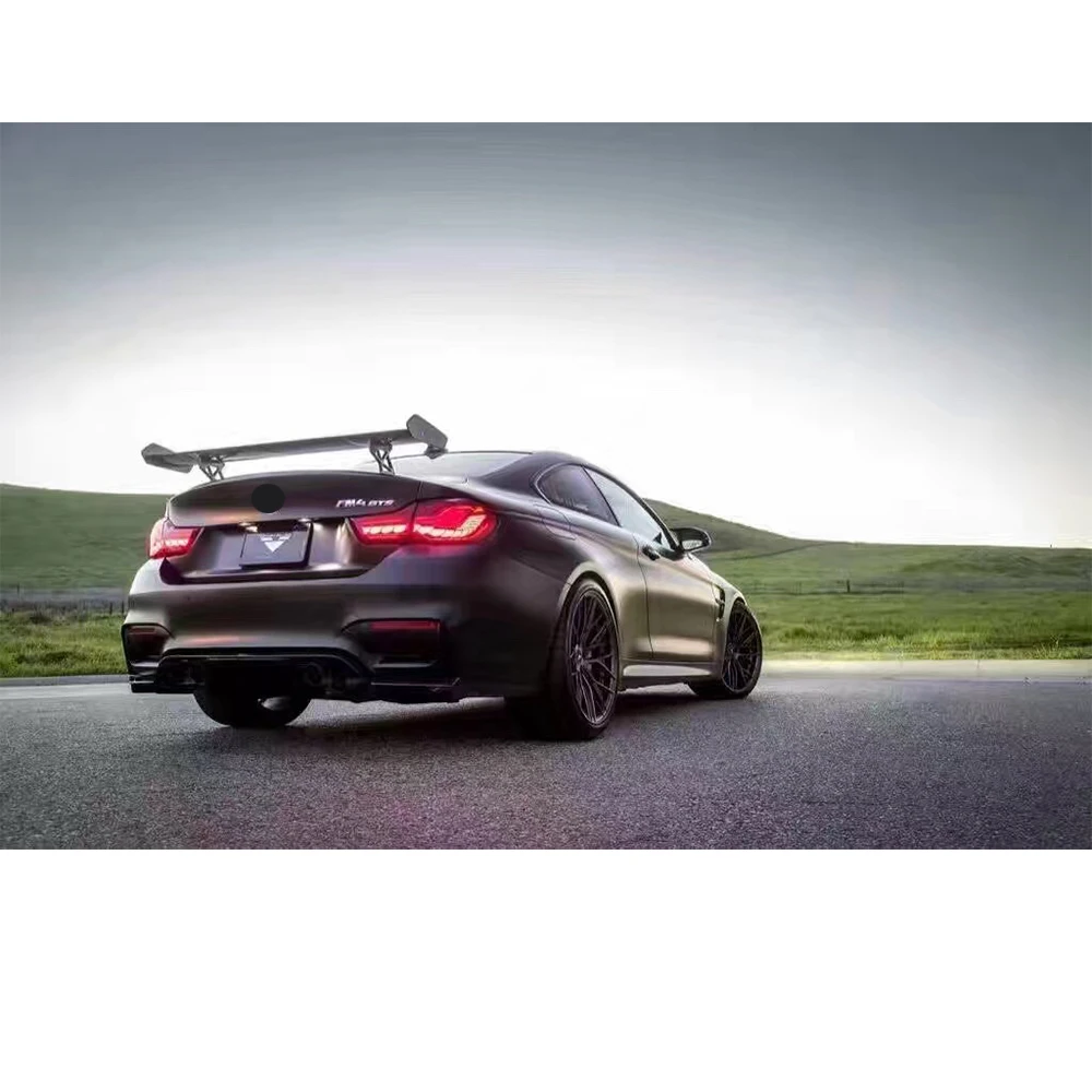 M4 GTS Стиль углеродного волокна спойлер на задний багажник крыло для BMW F80 M3 F82 купе