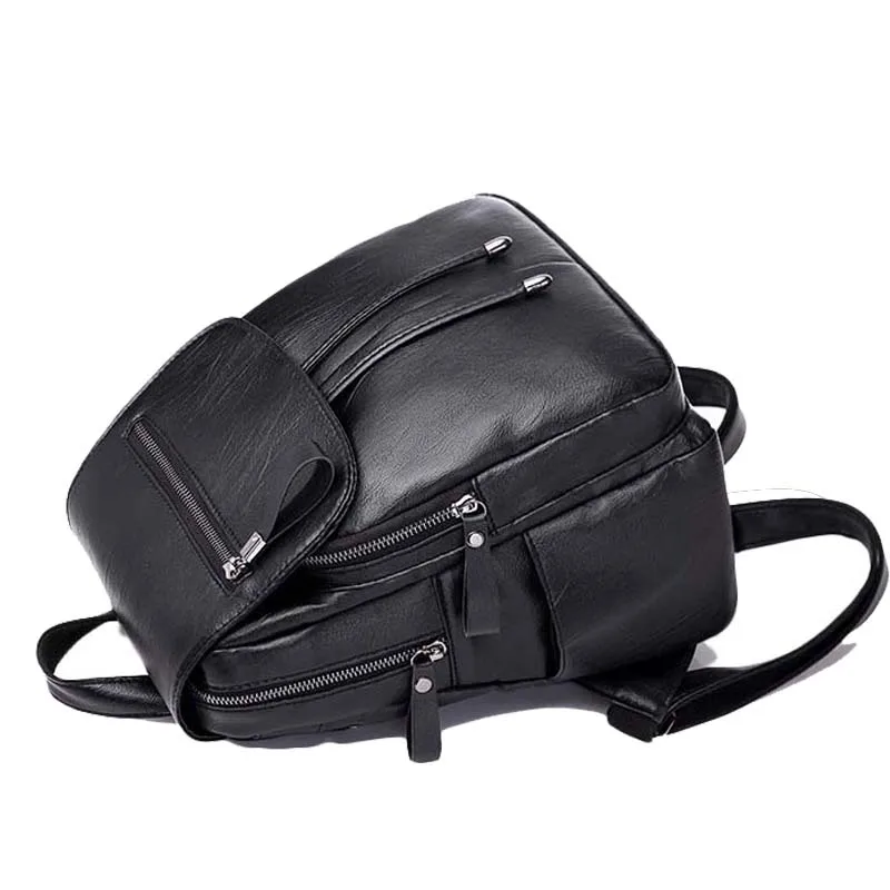 Chuwanglin Путешествия Женский кожаный рюкзак модный простой для женщин mochila feminina