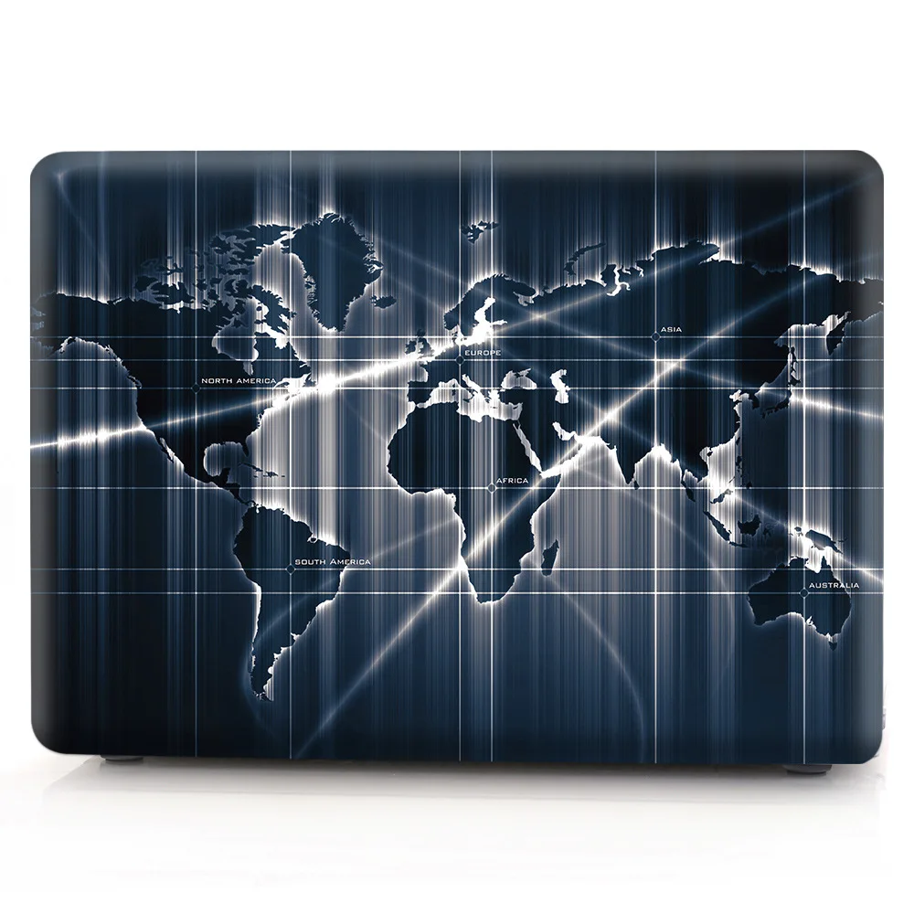 Прозрачный жесткий чехол для ноутбука Macbook AIR Retina 11 12 13 15 дюймов с сенсорной