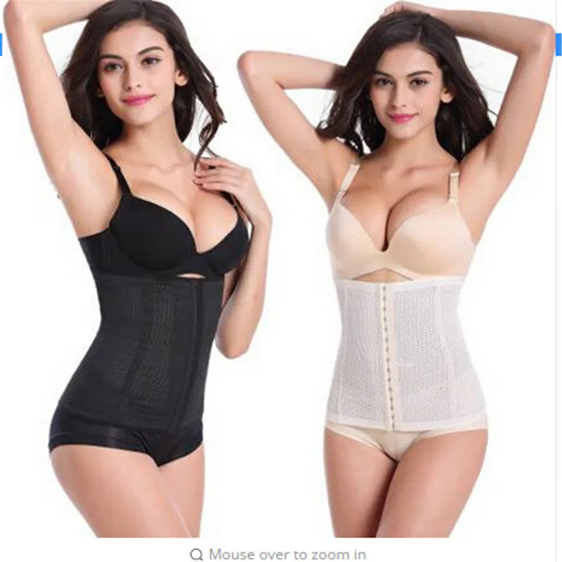 Новинка 2017 Модный женский дышащий корсет для коррекции талии резиновый | Женская