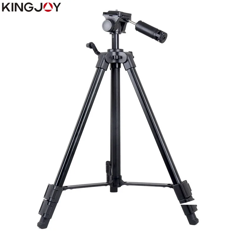 Kingjoy VT 930 штатив для камеры Профессиональный алюминиевый сплав с коромыслом всех