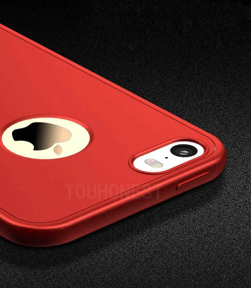 Резиновый силиконовый мягкий чехол для телефона для iPhone XS Max XR 6 6S 7 plus чехол s 360 Полный Чехол для iPhone 5 S 5 SE 8 plus чехол