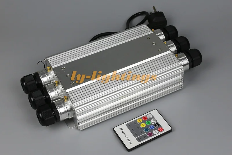 Уличное украшение волоконно оптический свет двигатель 50 Вт дистанционное