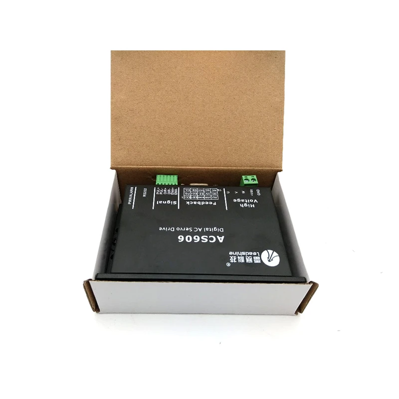 Leadshine бесщеточный сервопривод ACS606 18 60VDC 6A DSP AC Мотор привод для 10 360 Вт DC абсолютно