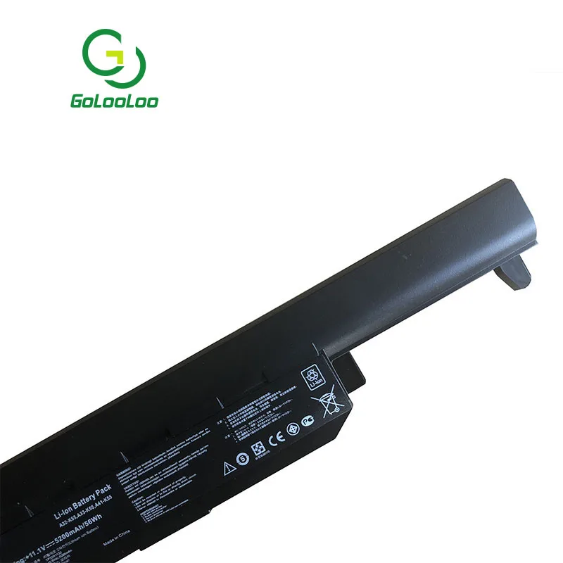 Golooloo 11,1 v Аккумулятор для ноутбука ASUS A32-K55 A33-K55 K55 A41-K55 A75A A45DE K75A X55A A75DE A95 A55D X75V K45D K45VM A45A
