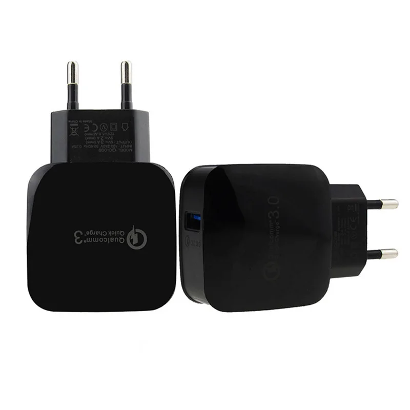 Быстрое зарядное устройство Портативный настенный USB адаптер Быстрая зарядка 3 0