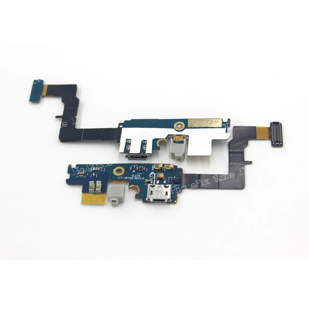 100% оригинал для Samsung S2 i9100 зарядный usb порт док станция ленточный гибкий кабель