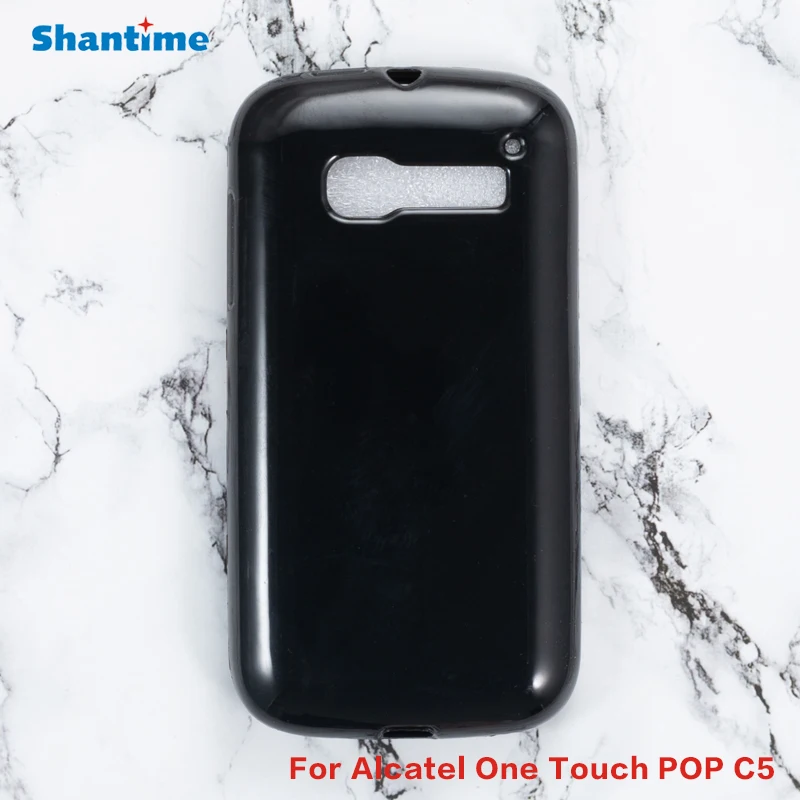 Силиконовый чехол для Alcatel One Touch POP C5 защитный телефона мягкий из ТПУ|Бамперы| |