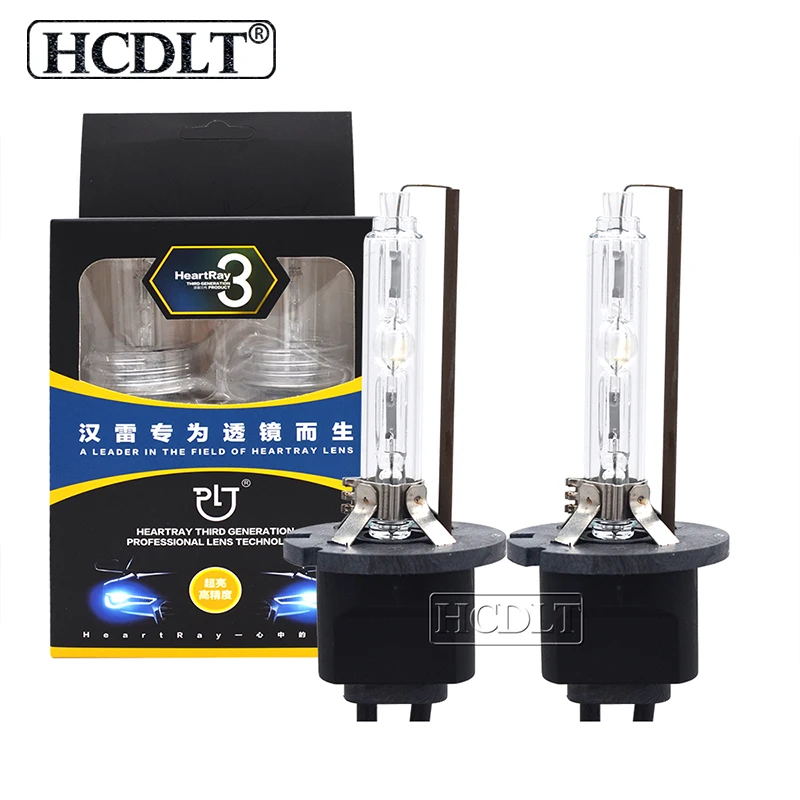 HCDLT 5500K HeartRay H1 H7 Xenon D2H HID лампа проектора 35 Вт 4500K H11 HB3 HB4 D1S D2S D3S D4S 6500K лампа|Лампы для
