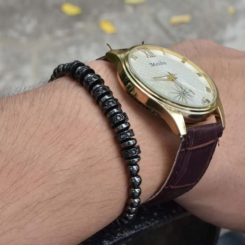 Женский браслет с бусинами Nine forever ювелирный для женщин pulseira masculina feminina|Браслеты