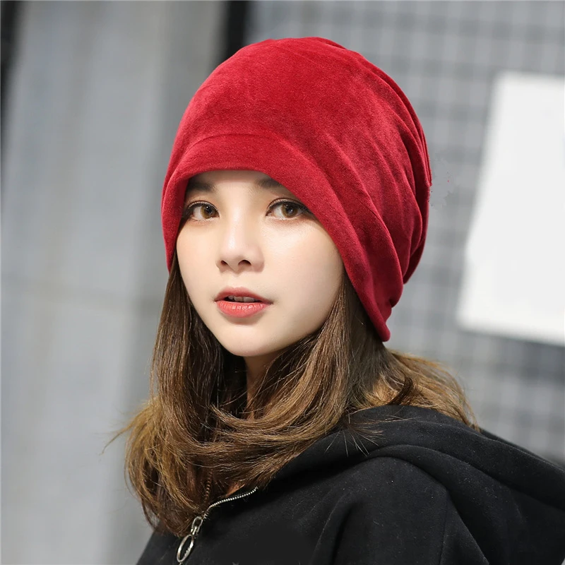 Повседневная шапка «конский хвост» для женщин и мужчин, Skullies& Beanie, Осень-зима, бархатные теплые лыжные шапки, шапка