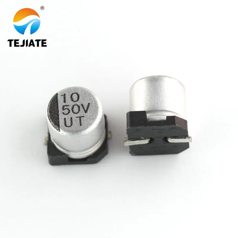 10 шт. электролитический конденсатор SMD 16 в 25 35 50 100 мкФ 220 470 47 поверхностное