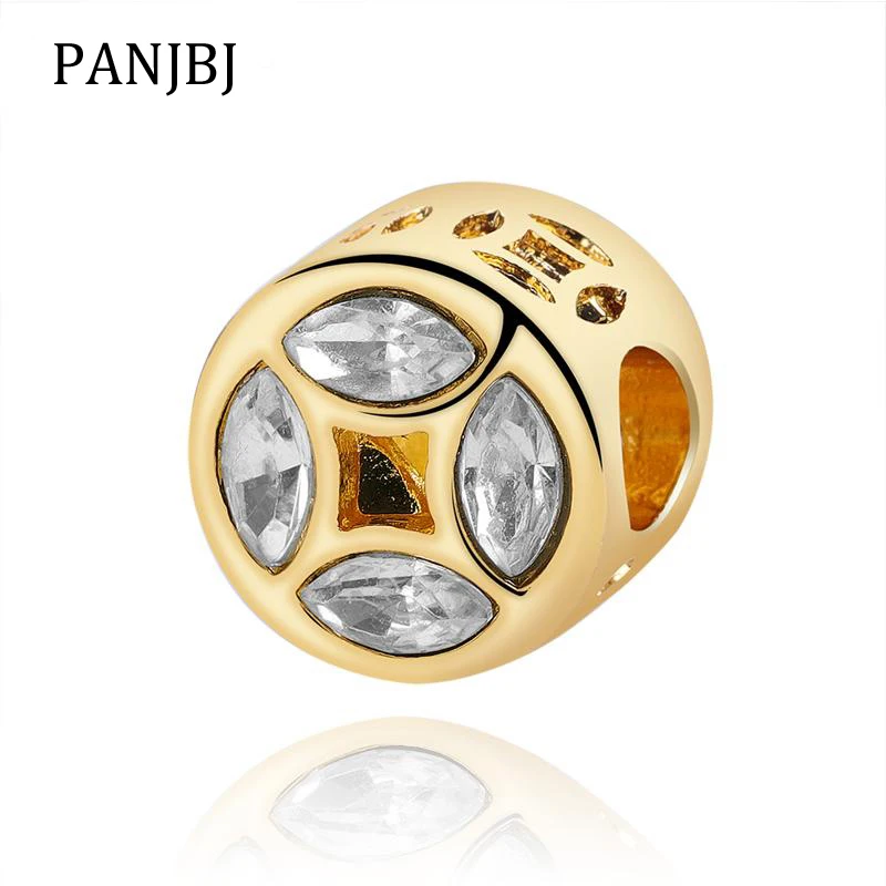 Новые оригинальные бусы из сплава Удача монета Шарм Fit браслет ожерелье DIY