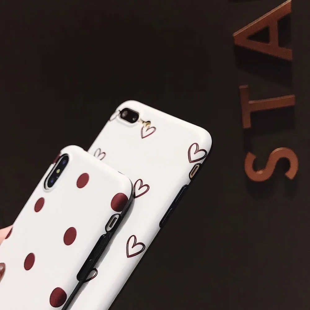 Элитный бренд Мягкий силикон IMD чехол для iPhone крышка 7 8 10 XR X XS Max 6 S милый