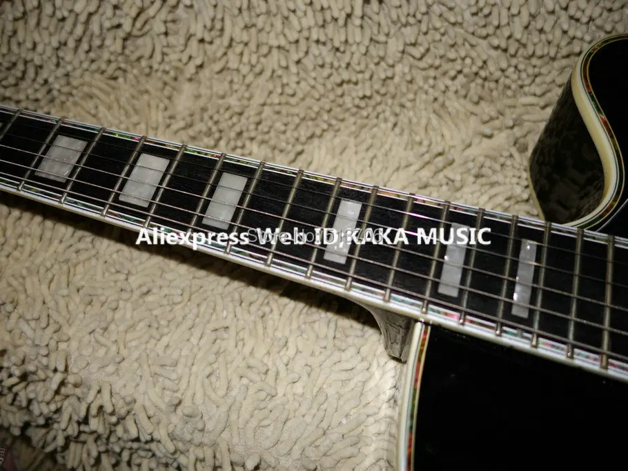 Новое поступление Sunburst Classic One Pickup Джаз Позолоченные элементы гитары s Лидер
