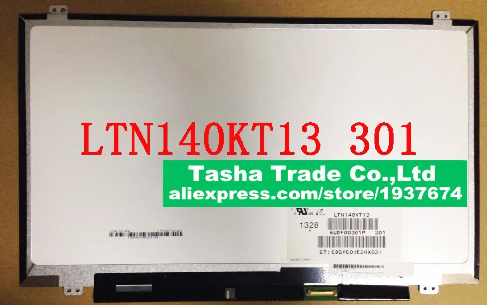 

LTN140KT13-301 Matte 14 "1600*900 HD + eDP 30-контактный ЖК-дисплей для ноутбука