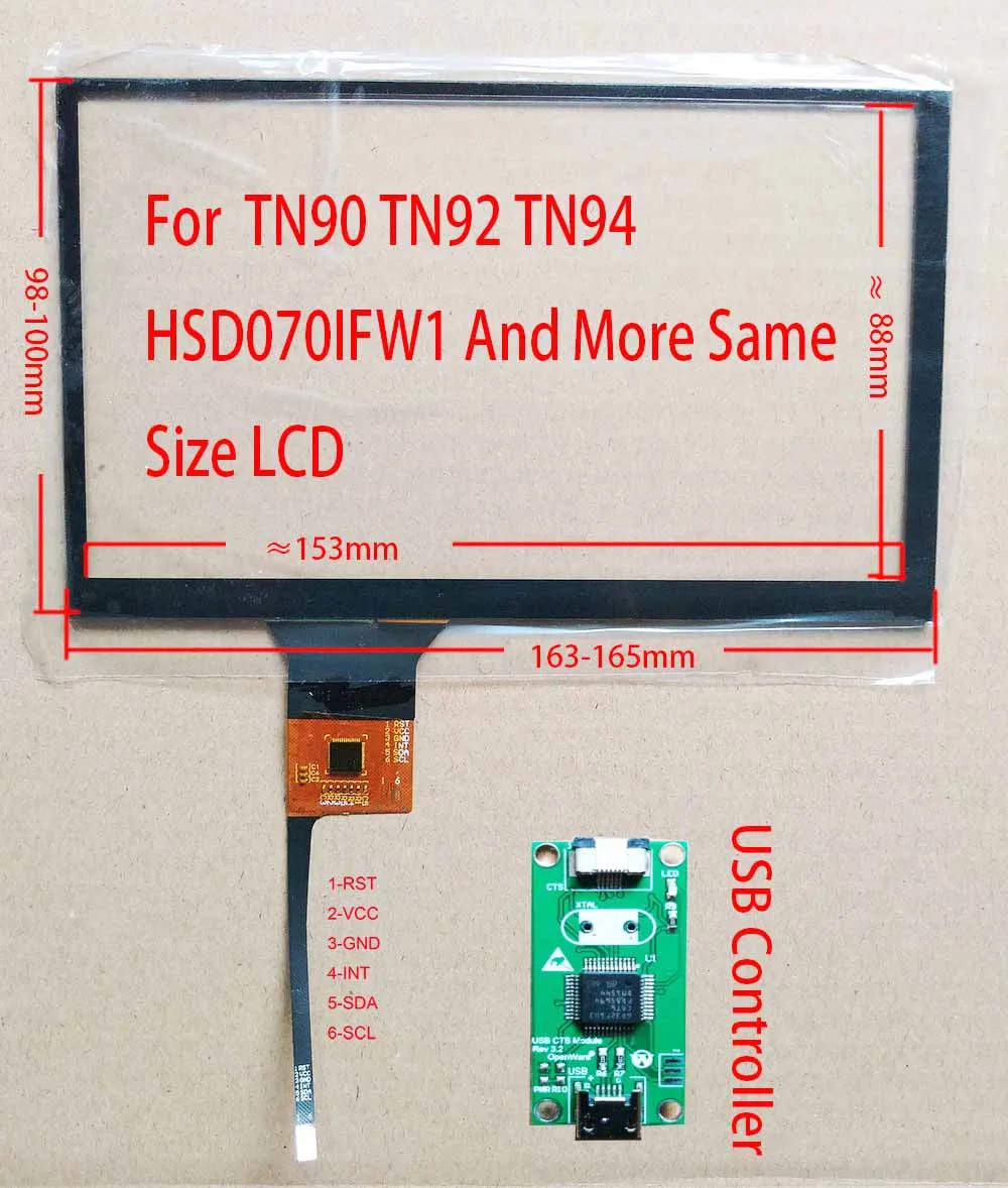 7 дюймов HDMI дисплей комплект для малиновый пирог промышленный компьютер робот