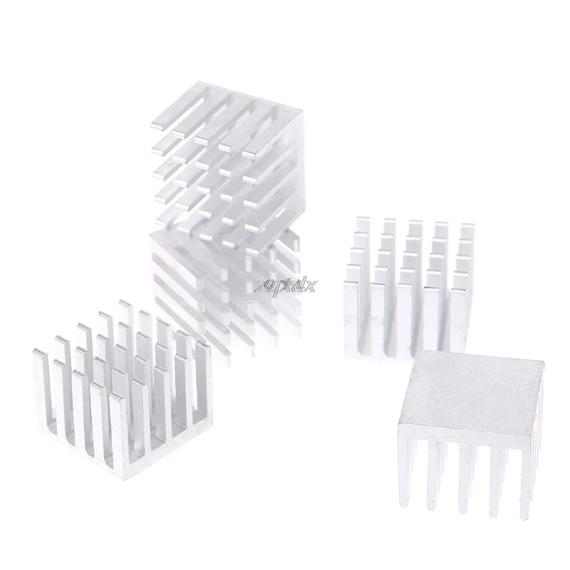 5 шт. блок охлаждения радиатора DIY процессор GPU IC чип памяти алюминиевый радиатор