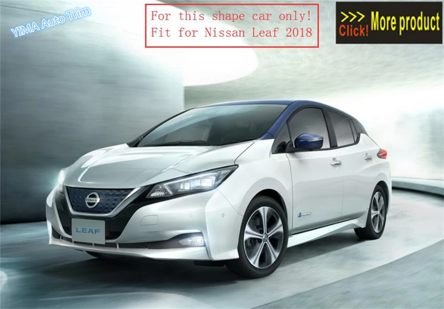 Lapetus для Nissan лист ABS Авто Стайлинг, хромовые автомобильные дверные ручки Catch чаши рамка Обложка отделка 4 шт./компл