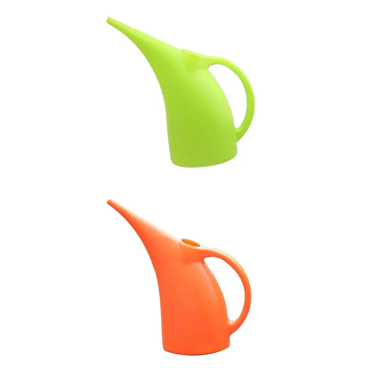 2Pcs Lightweight Watering Can Garden Plants Indoor Outdoor 2L Orange&ampGreen | Дом и сад