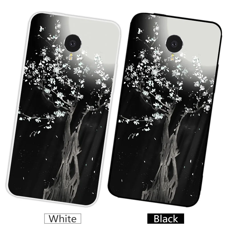 5 36 &quotдля Meizu MX4 Fundas прозрачный ТПУ силиконовый тонкий чехол для mx4 бабочка