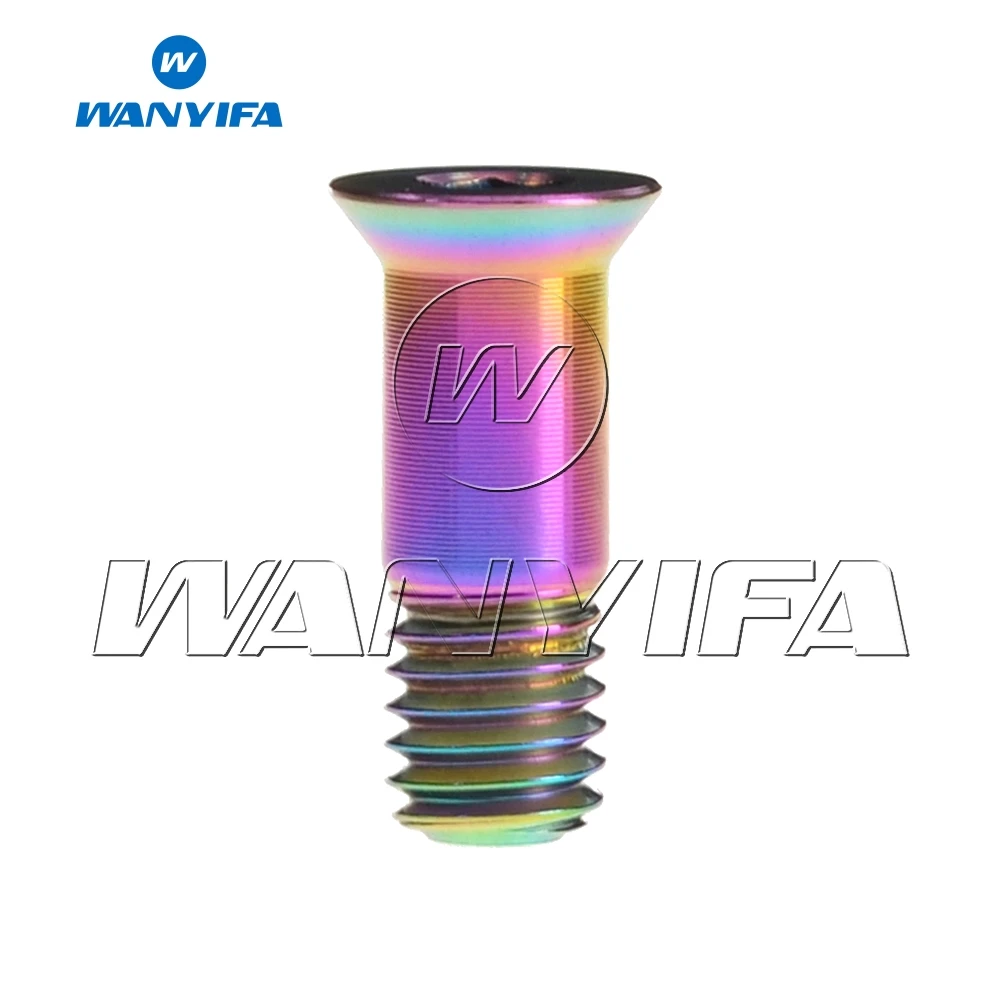 Титановый болт Wanyifa M5x14.5mm направляющее колесо заднего переключателя передач для