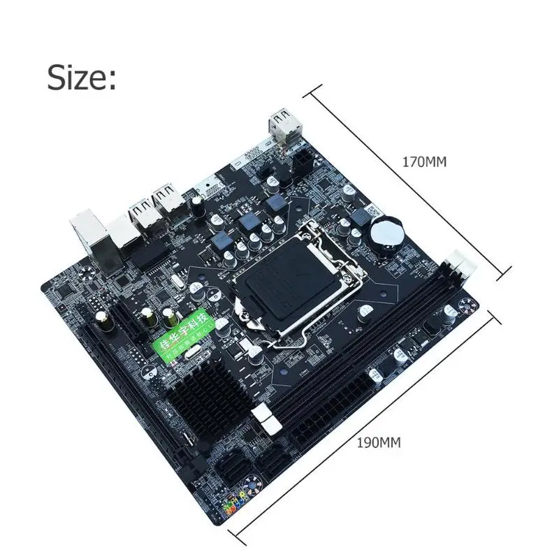 Материнская плата P67 PC LGA1155 для настольного компьютера DDR3 заменена материнская H61