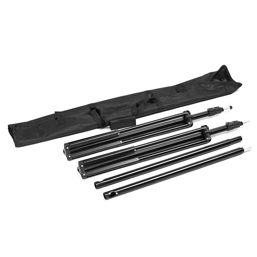 

Neewer Background Stand Backdrop Support System Kit 7 Feet/200CM by 7 Feet/200 CM Wide with Portable Carrying Bag for Video