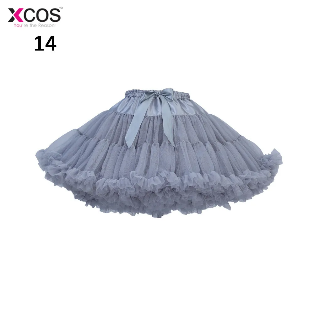XCOS 2018 Новое поступление оптом в наличии Нижняя юбка для девочек юбки пачка