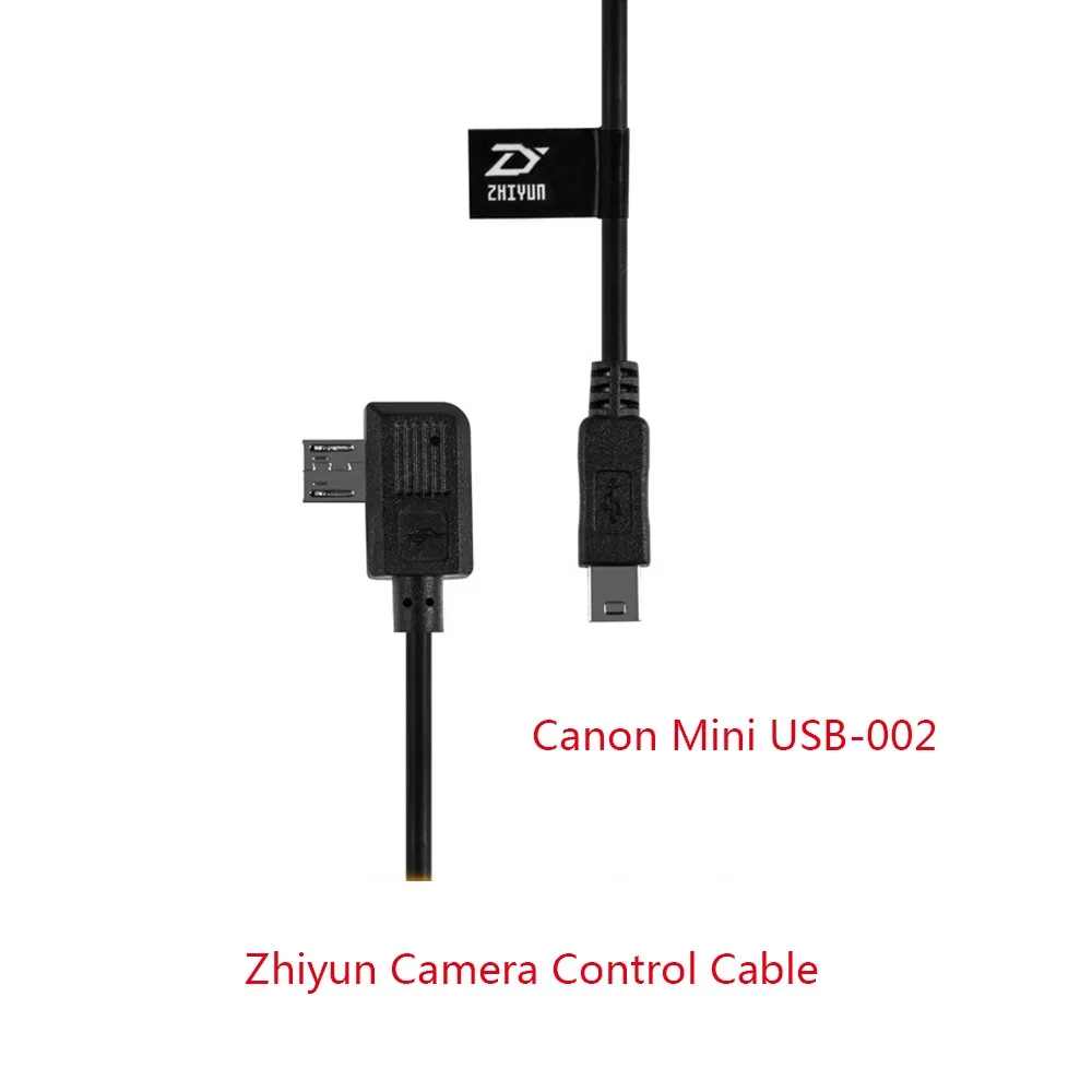 Zhiyun камера управление кабель мини-usb к Мини USB кабель ZW-Mini-002 для Canon 5D2/5D3 камеры аксессуары