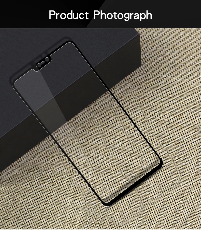 

MOFi For Oneplus 6 glass tempered 3D full cover screen protector For Oneplus 6 glass protective film For Oneplus6 Tempered Glass