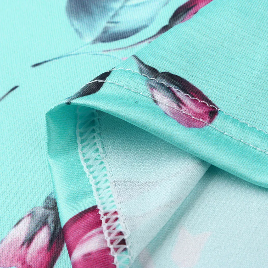 Винтажное летнее платье для женщин с цветочным принтом карманами без рукавов