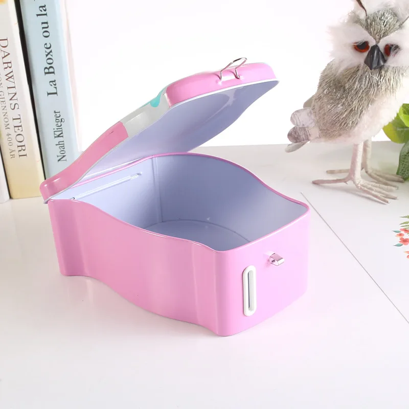 16 5*13 см модный металлический PiggyBank животное сова ретро креативная металлическая
