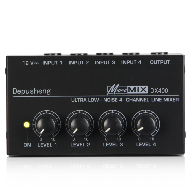 Depusheng 4-канальный линейный миксер DX400 | Электроника