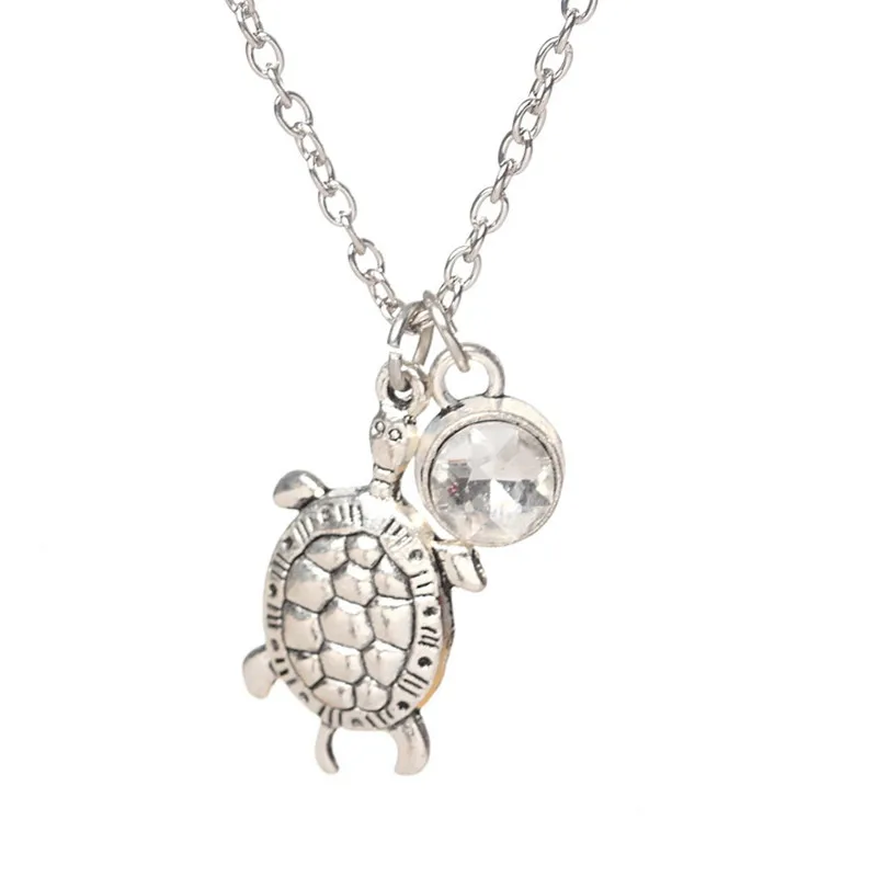 Новый Для мужчин женщин Jewelry Винтаж черепаха кулон Цепочки и ожерелья для девочек