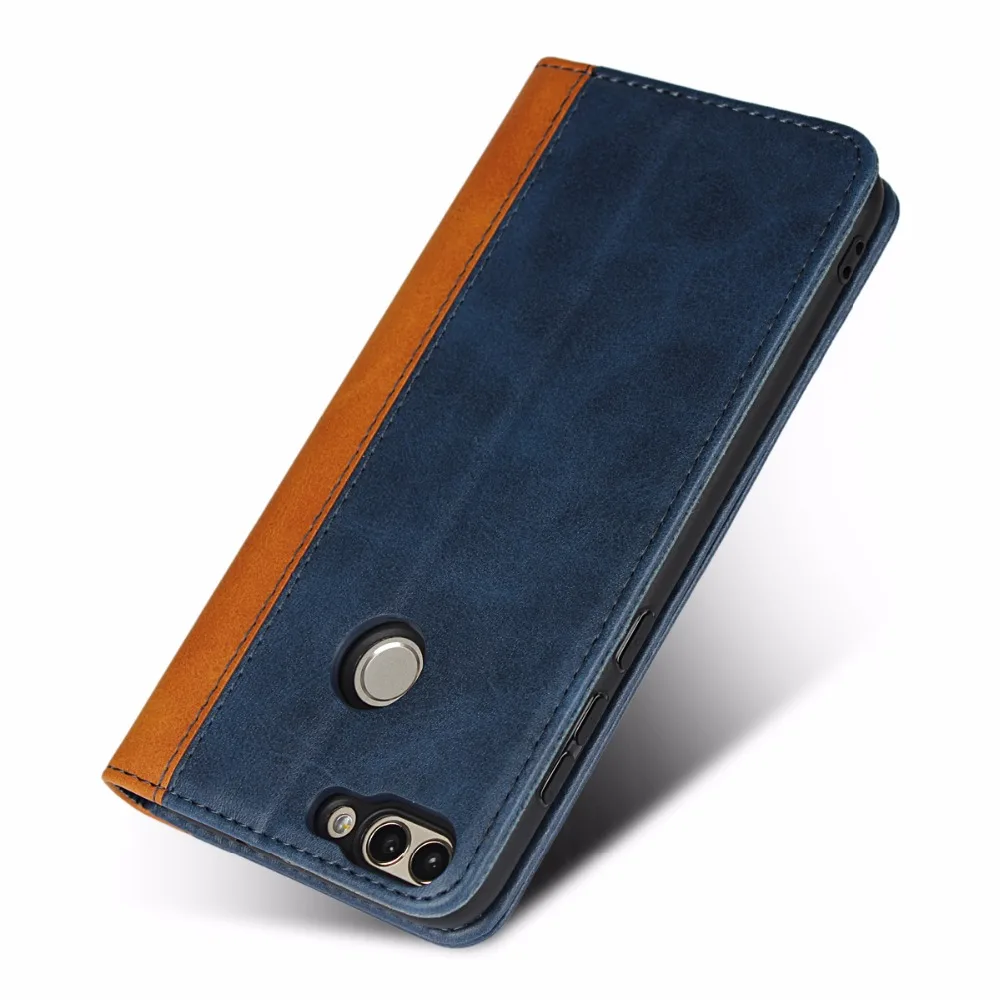 Чехол для huawei P Smart Enjoy 7 S кожаный чехол 5 65 &quotоткидной Кошелек Coque чехлы