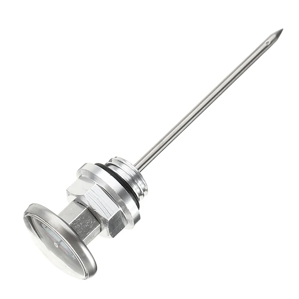 Алюминиевая длинная игла для мотоцикла масляный щуп термометр Alu с часами