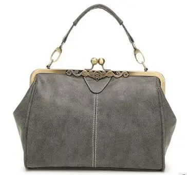 Новый 2016 ИСПОЛЬЗУЕТ ретро посланник моды металлический каркас общий мешок |