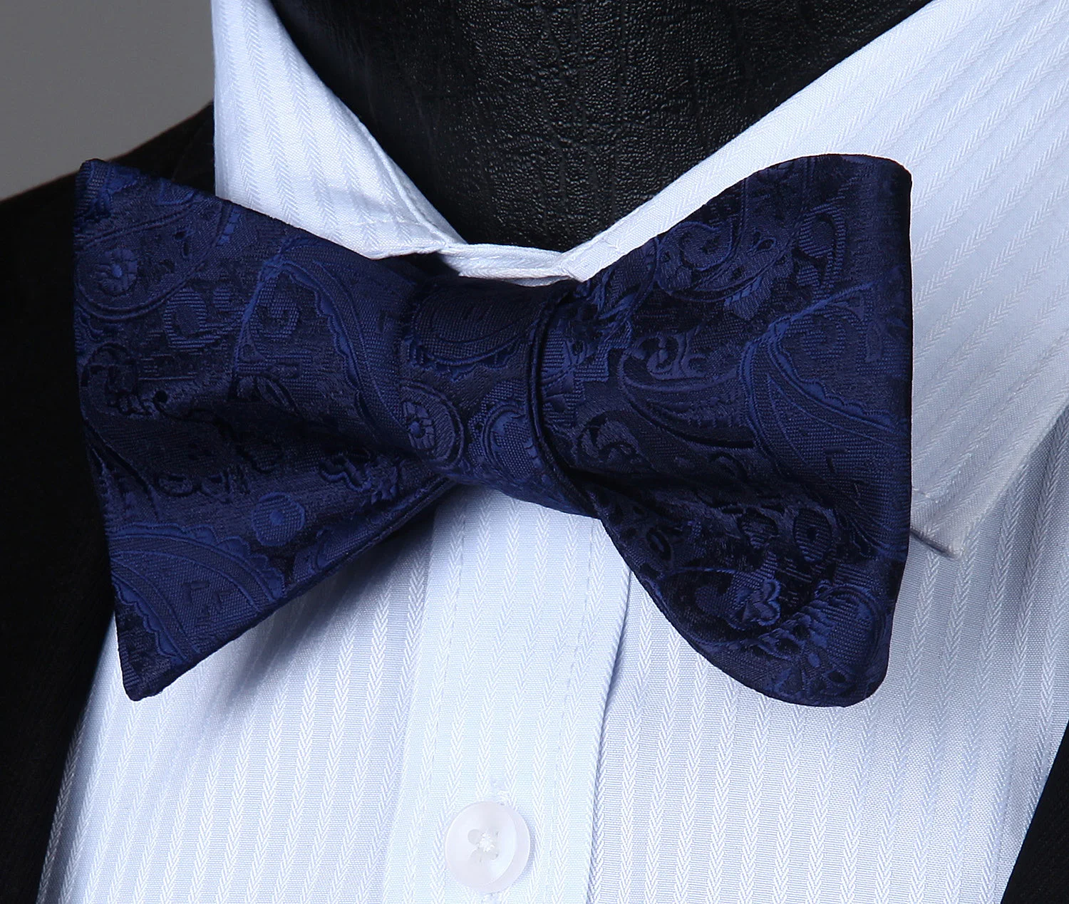 Мужской Шелковый галстук бабочка BP711VS темно синий бабочка|handkerchief set|tie handkerchief setblue
