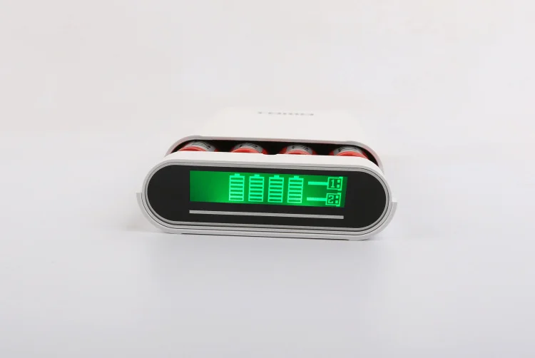 Блок питания TOMO 18650 M4 зарядное устройство с двумя USB портами аккумулятор 4x18650 ЖК