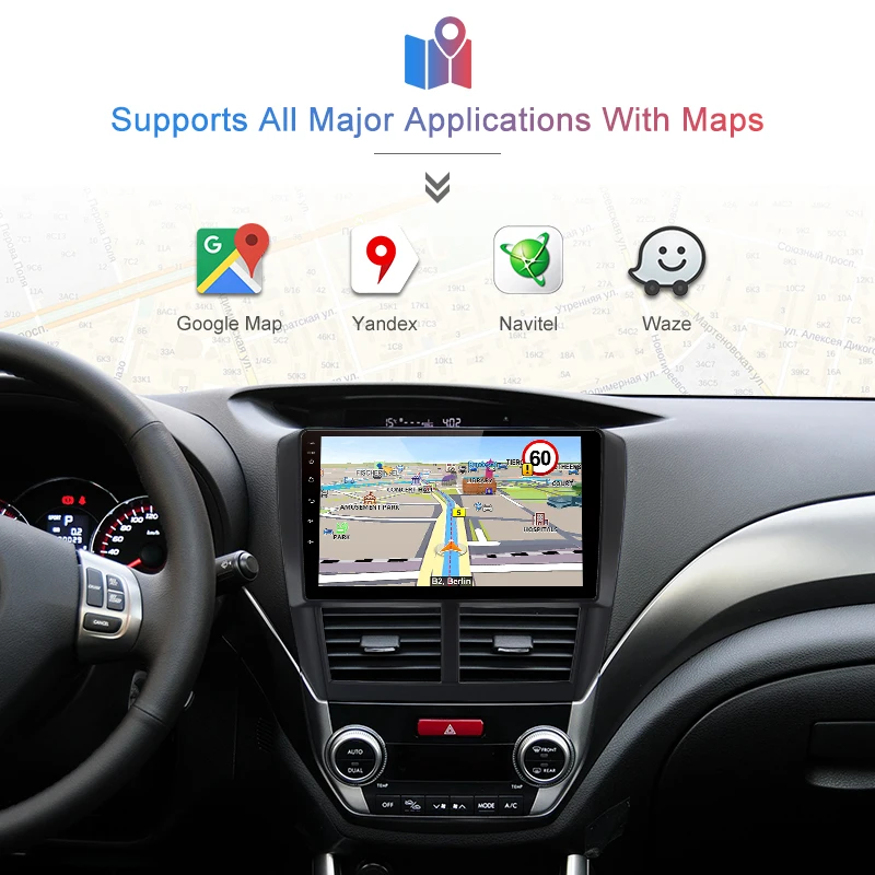 Junsun V1 2G+ 32G Android 8,1 автомобильный Радио Мультимедиа Видео плеер навигация gps для Subaru Forester 3 2007-2013 2 din Авто без dvd