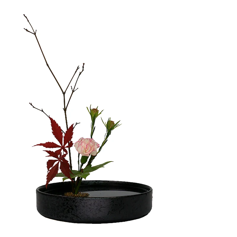 Японские цветы Ikebana гидропоники цветочный горшок настольные вазы керамические