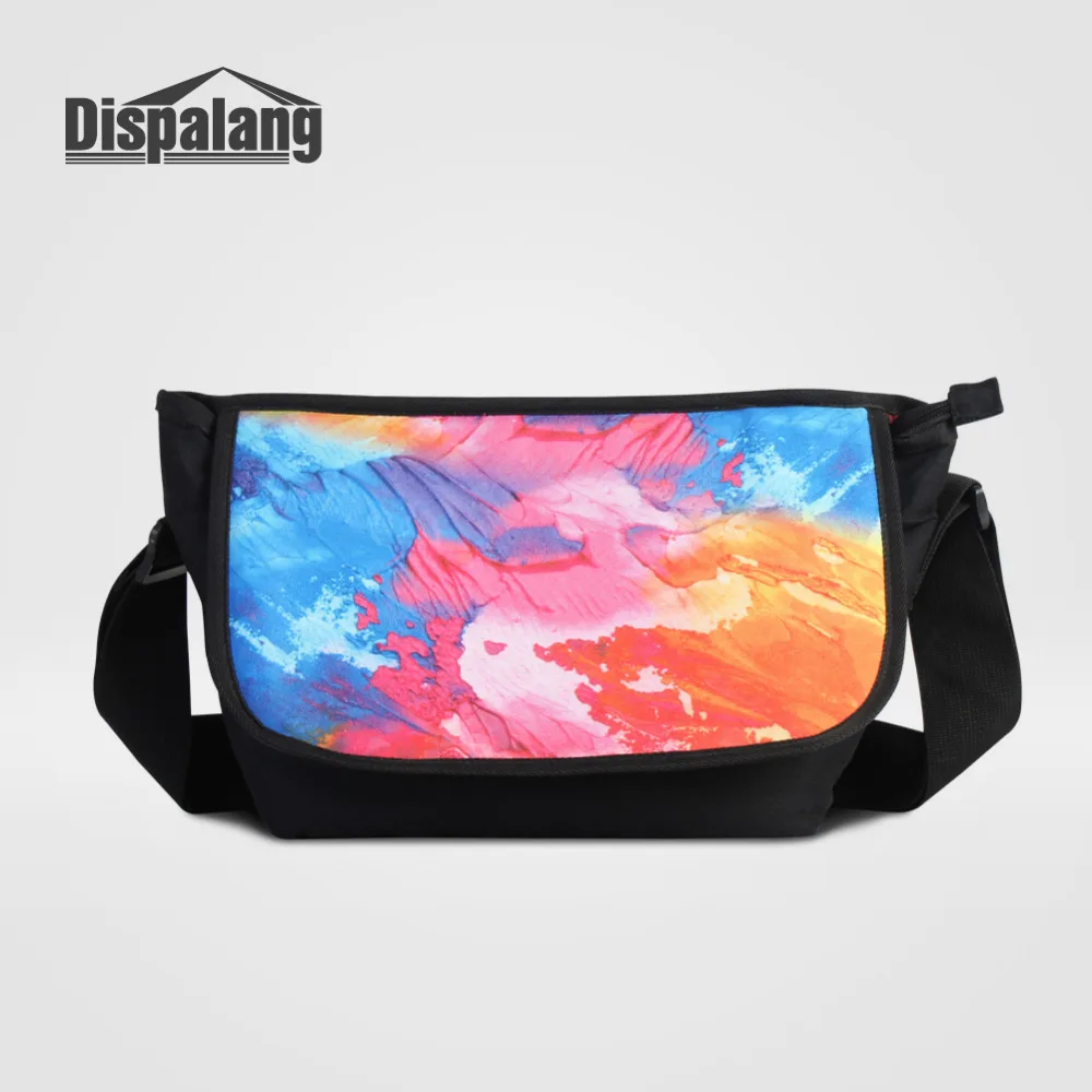 Dispalang Snakeskin Pattern Women Canvas Messenger Bag High Quality Cool Mens Crossbody Casual Large Single Shoulder Bags | Багаж и сумки