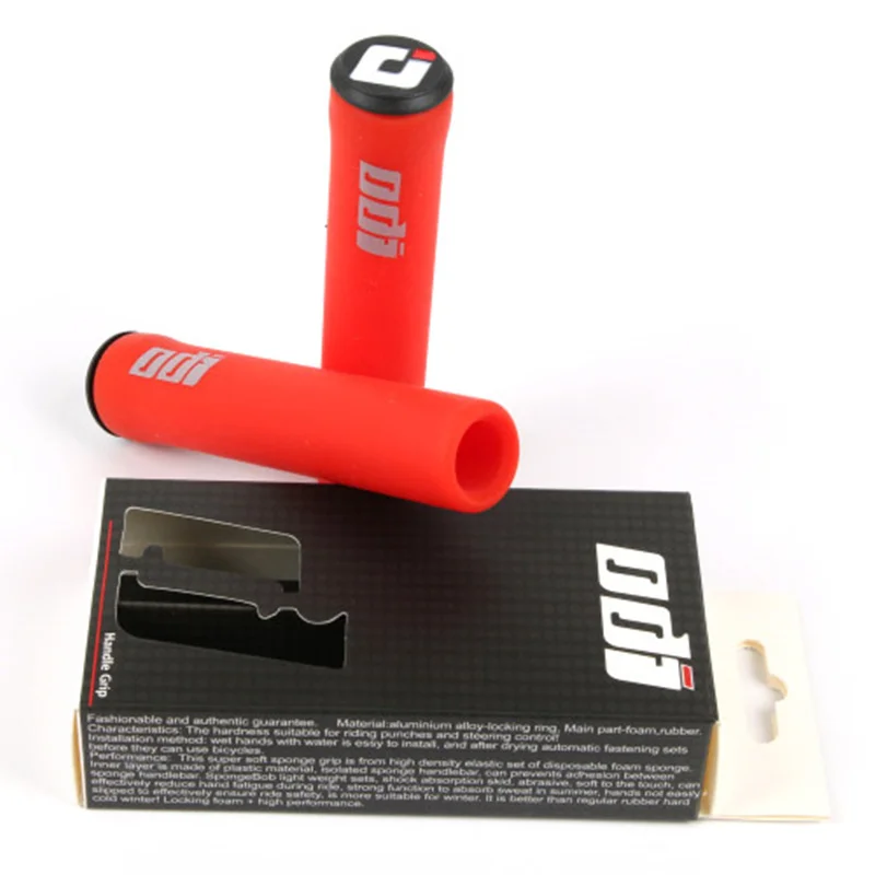 Новые ультралегкие силиконовые Грипсы ODI для горного велосипеда 96g Anti-занос