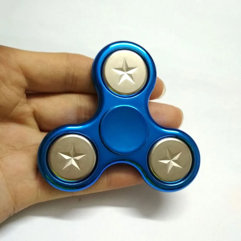 2017 Новый стиль игрушки металлическое покрытие анти стресс EDC Непоседа ручной